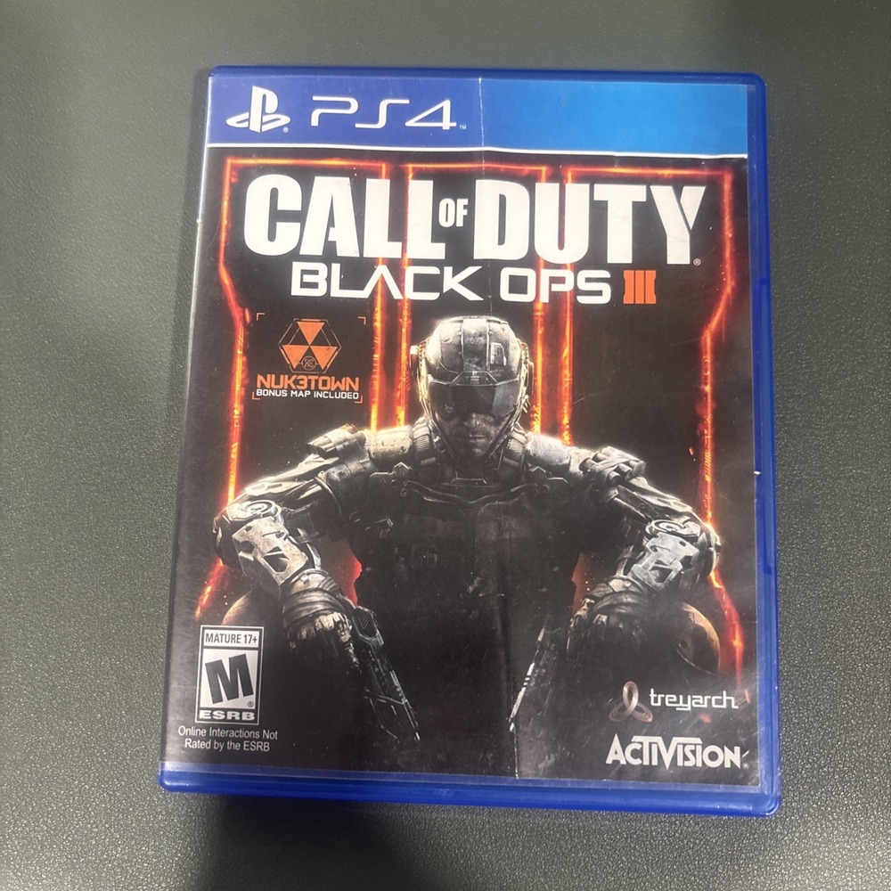 Call of Duty: Black Ops III 3 (Sony PlayStation 4, PS4) Complete in Box CIB
